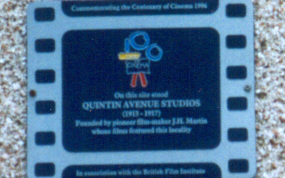 Cinema 100 plaque, 2/4 Quintin Avenue (JAG) 1999