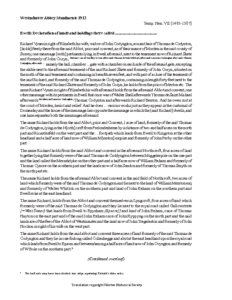 WAM 1912: Ewell (transcript only)