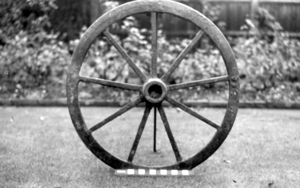 Wheel from Surrey Iron Railway