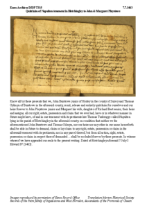 Essex Archives D_DP T315&