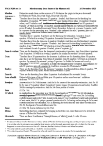 WAM 9289 1r – States of the Manor – Morden Entry -1323