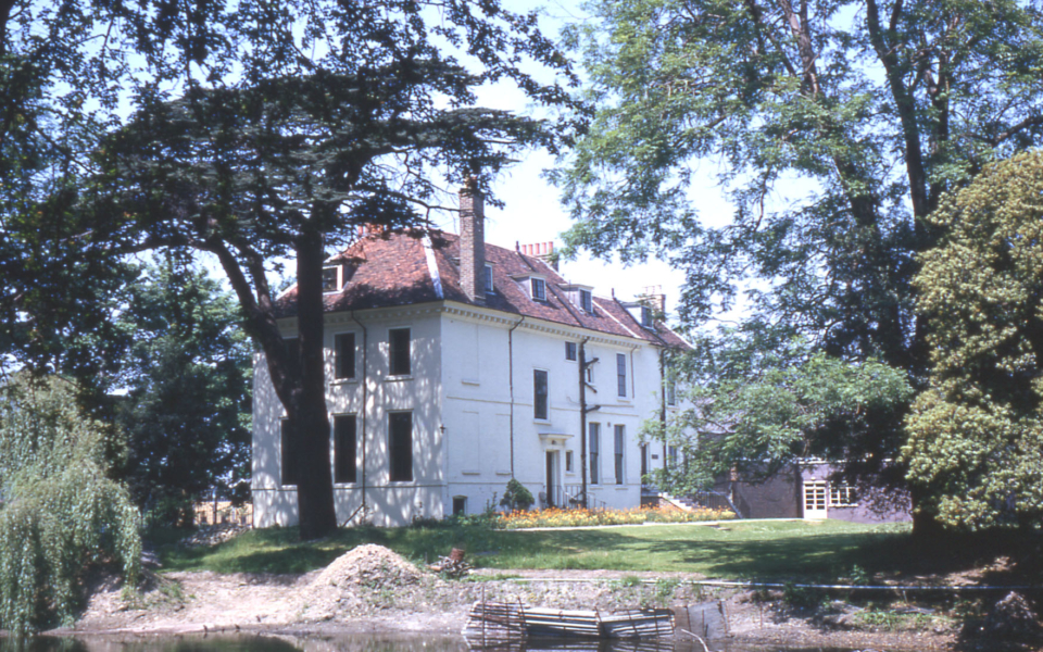 The Canons, Madeira Road, Mitcham, Surrey CR4. Built 1680 by John Odway. Now (2009) owned and occupied by L. B. Merton. 