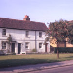 Cranmer Cottages, 3,5 & 7 Cranmer Road, Mitcham, Surrey CR4. Three early 18th century cottages. Nos. 3 & 5 are examples of salt-box houses.