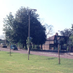 Cranmer Road and Cranmer Bridge, Mitcham, Surrey CR4.