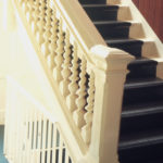 The Canons, Madeira Road, Mitcham, Surrey CR4. Main staircase (1680).