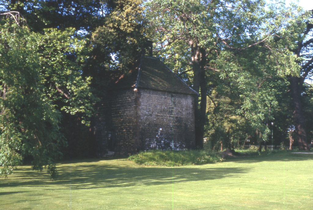 The Canons Dovecote, The Canons, Madeira Road, Mitcham, Surrey CR4. Dating from the dissolution of the St. Mary Overy Priory in 1538.