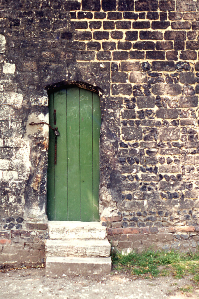 The Canons Dovecote, The Canons, Madeira Road, Mitcham, Surrey CR4. The Dovecote doorway.