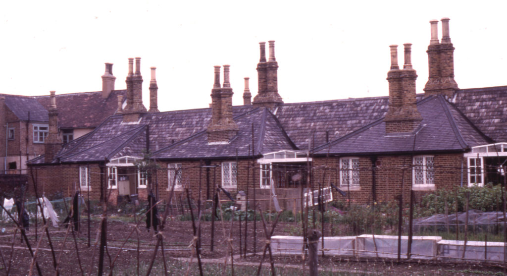 Rear of Tate Almshouses, 16-30 Cricket Green, Mitcham, Surrey CR4.