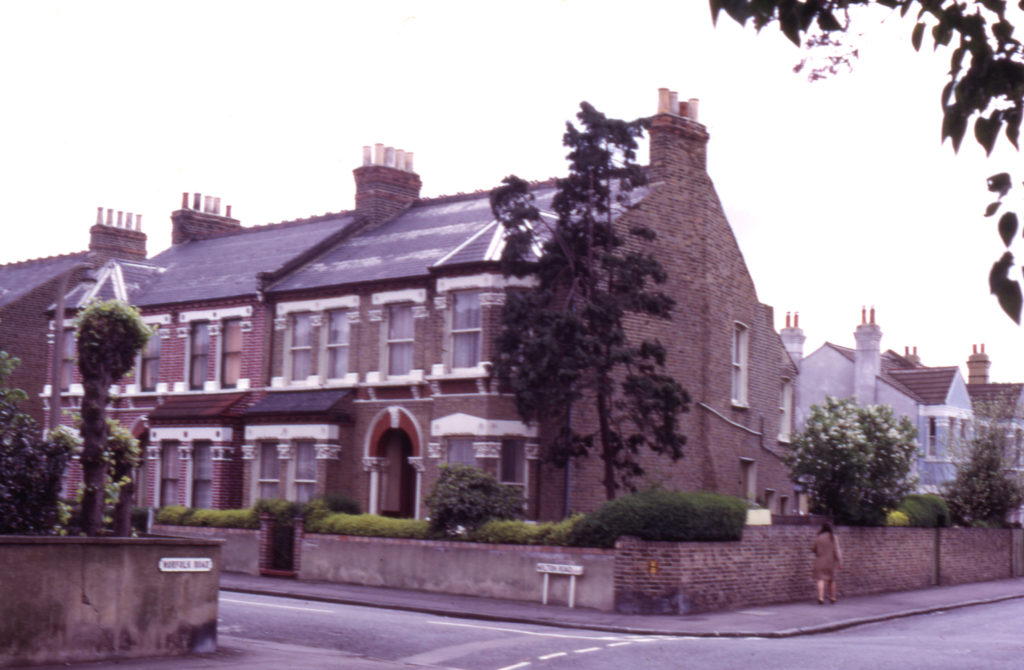 Norfolk/Wilton Road, Colliers Wood, London SW19. Victorian Villas. c. 1875.