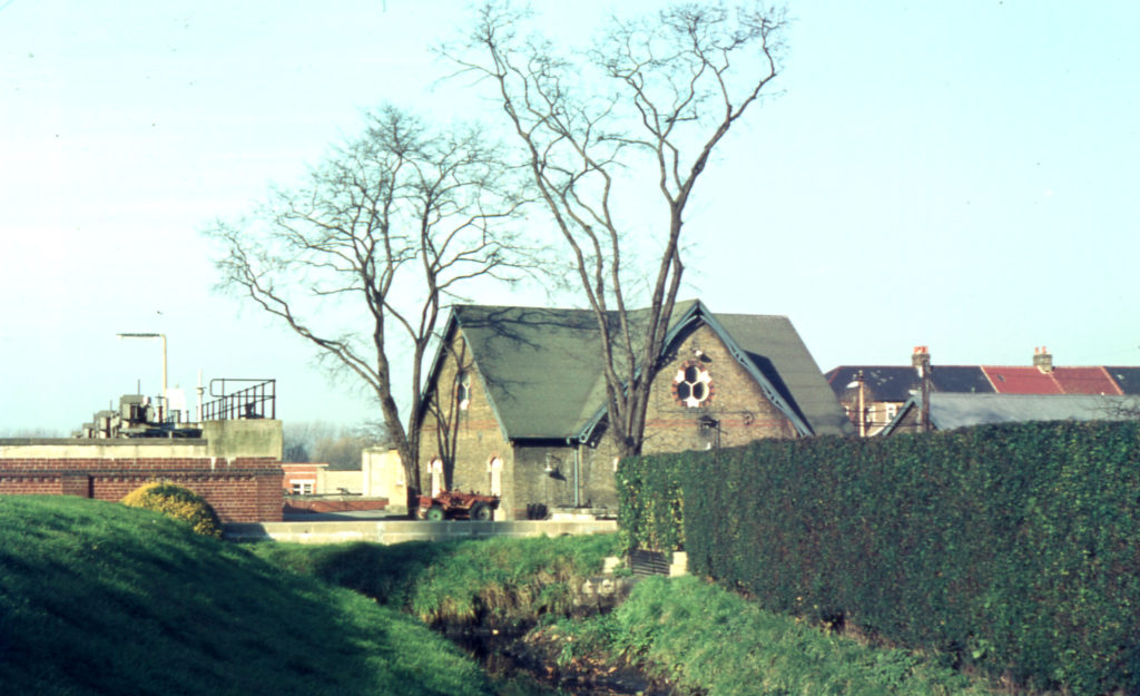 Wandle Valley Sewage Works, Byegrove Road, Colliers Wood, London SW19. Victorian Building.