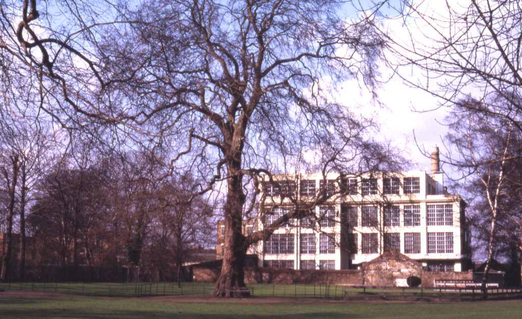 Wandle Park, Colliers Wood, London SW19. Site of Wandle Bank House. Connolly