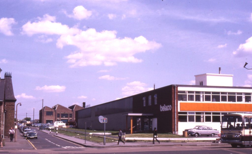 Prince George's Road, Colliers Wood, London SW19. From junction of Christchurch Road and Phipps Bridge Road (now Liberty Avenue).