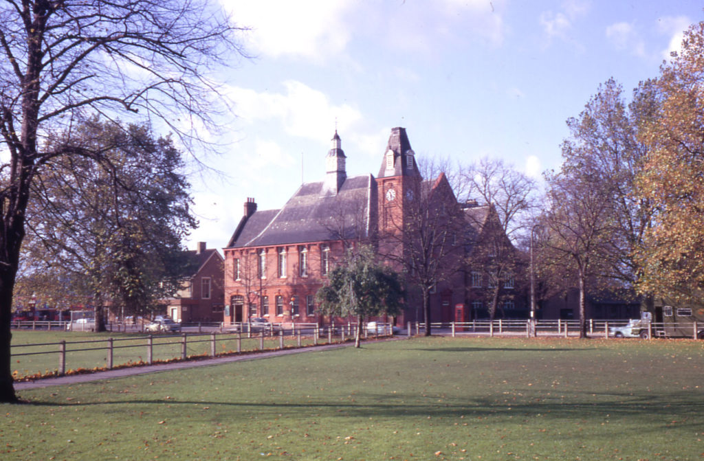 The Vestry Hall and Cricket Green, Mitcham, Surrey CR4.