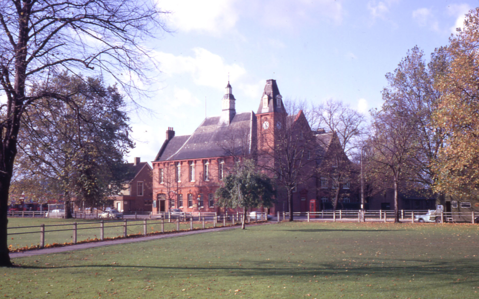 The Vestry Hall and Cricket Green, Mitcham, Surrey CR4. 