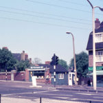 Junction of London Road with Tramway Path, Mitcham, Surrey CR4.