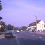 Bishopford Road, looking north towards Mitcham, Morden, Surrey CR4.