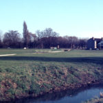 Mill Green from Goat Road, Mitcham Common, Mitcham, Surrey CR4.