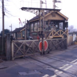 Beddington Lane Halt, Mitcham Common, Mitcham, Surrey CR4. Line of Surrey Iron Railway.