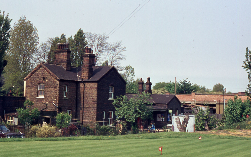 Mitcham Junction Station, Mitcham Common, Mitcham, Surrey CR4. From Golf Club. 
