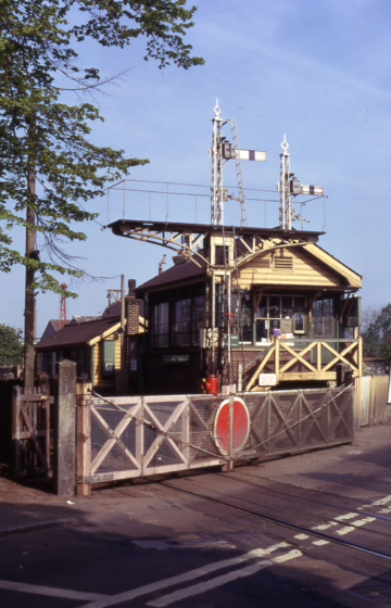 Beddington Lane Halt, Mitcham Common, Mitcham, Surrey CR4. From Golf Club.