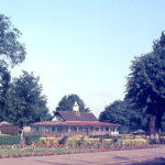 Recreation Ground, Mitcham, Surrey CR4. The Chalet. Tamworth Farm. Was Figges Marsh farm until 1840s. Very old (tudor?) farmhouse demolished in 1860s.