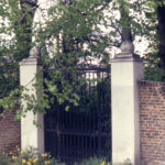 Gateway to Addingtons Villa, Phipps Bridge, London SW19. Gate relocated in 1975 to Cannizaro Park. Wimbledon.