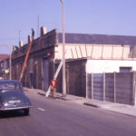 Aftermath of fire and explosion at Calorgas storage premises, Church Road, Mitcham, Surrey CR4. Incident was oin 23/9/70.