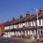 Meopham Road, Mitcham, Surrey CR4. Victorian Houses. Piggery at Rear.