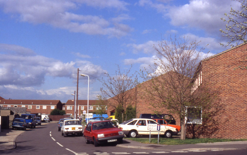 Ebenezer Walk, off Meopham Road, London SW16.