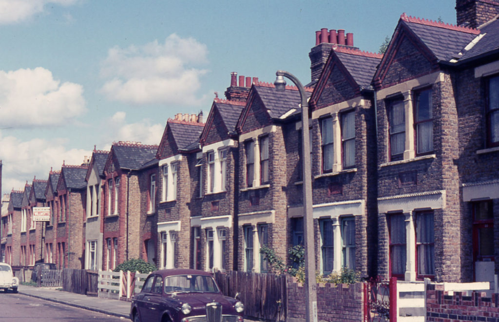 Marian Road, London SW16. North side.