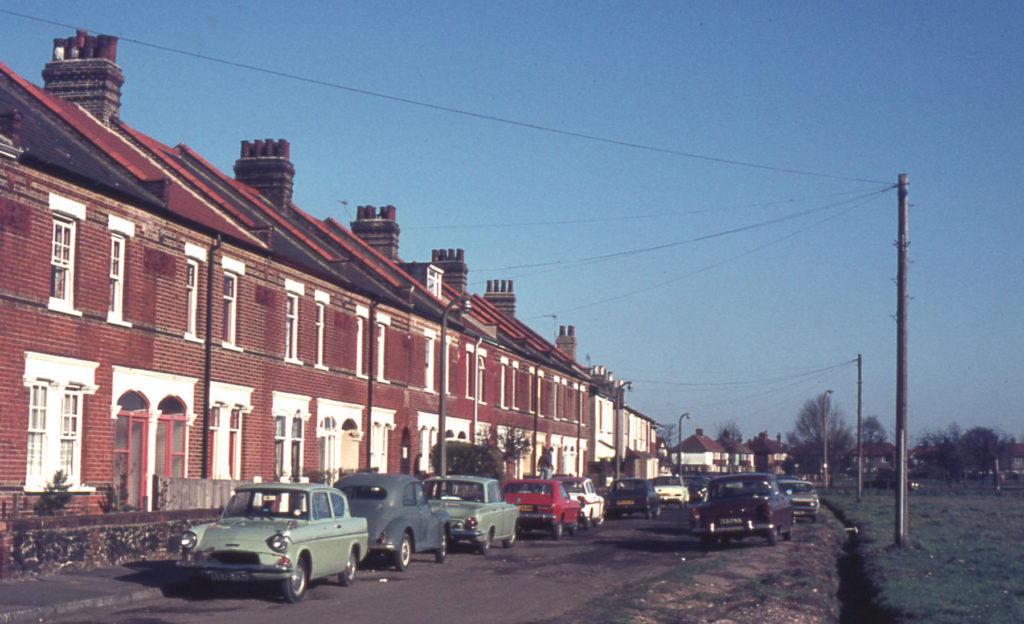 Tamworth Villas, Commonside East, Mitcham, Surrey CR4. Built 1907.