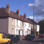 Tamworth Cottages, 231-241 Tamworth Lane, Mitcham, Surrey CR4. Late 19th century.