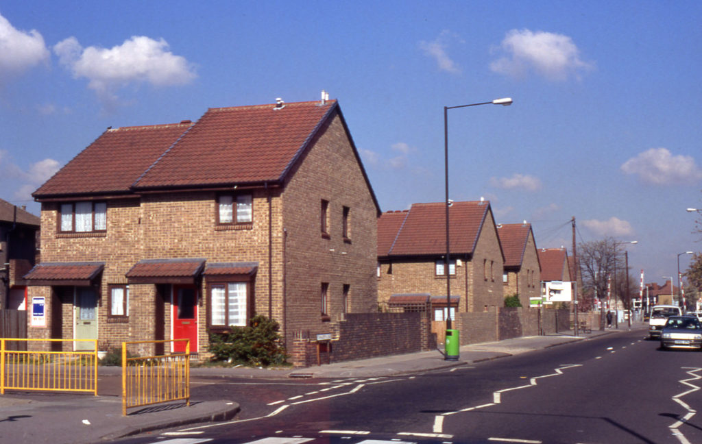 Junction of Acacia Road and Tamworth Lane, Mitcham, Surrey CR4.
