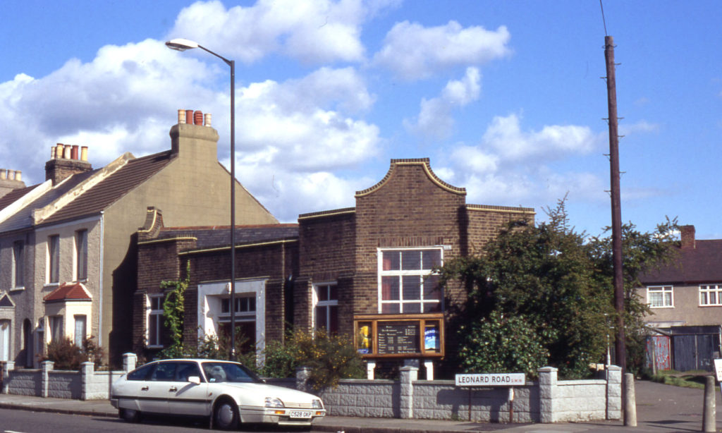 Lonesome Baptist Mission in Leonard Road, London SW16.