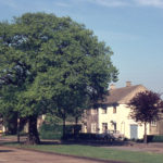 Carisbrooke Road, Pollards Hill, Mitcham, Surrey CR4. Prefab. Houses of the 1950s. and an oak wood survival.