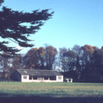 Cricket Pavilion - Hovis Sports Ground, Bishopsford Road, Mitcham, Surrey CR4. The site of Mitcham Grove.
