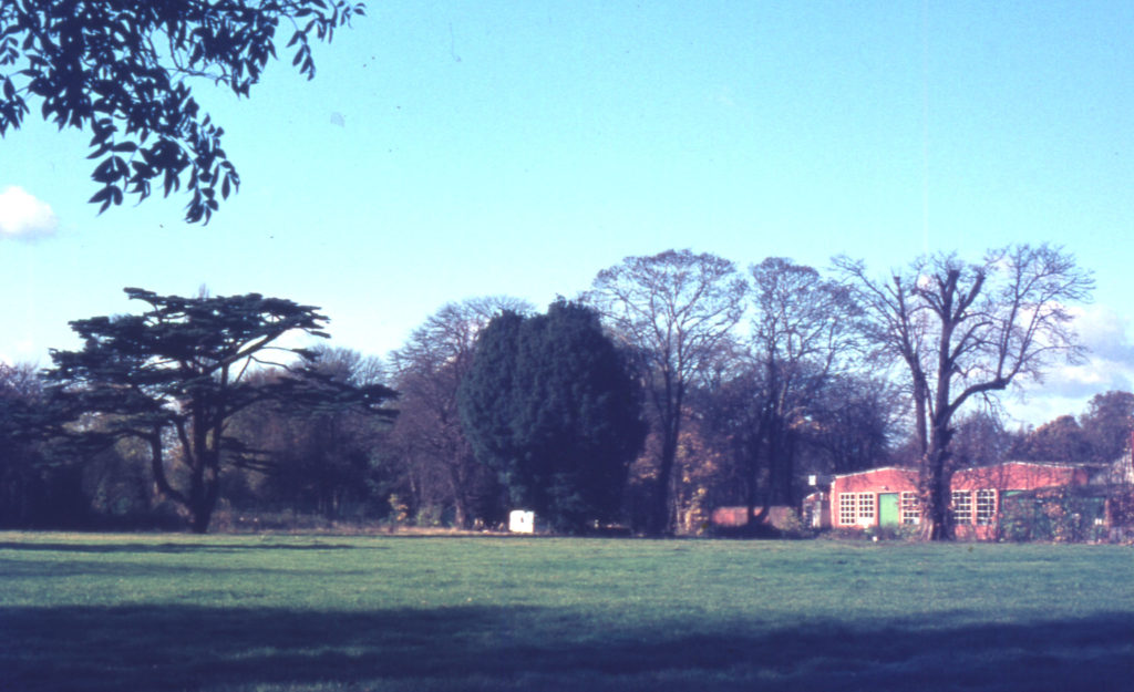 Hovis Sports Ground, Bishopsford Road, Mitcham, Surrey CR4. The site of Mitcham Grove.
