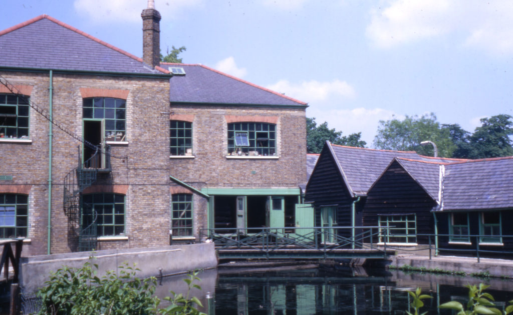 Ravensbury Mill, Morden Road, Morden, Surrey SM4. From the Wandle.