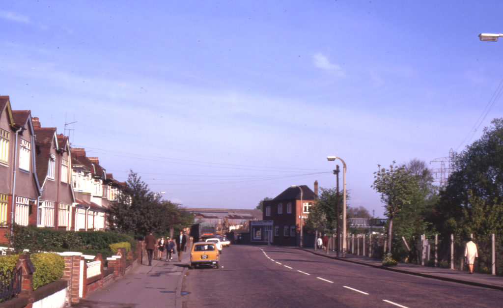 Morden Road, Mitcham, Surrey CR4. Part of Saxon Cemetary site.