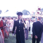 Mitcham Fair, Three Kings Piece, Mitcham, Surrey CR4. The opening of the Fair.