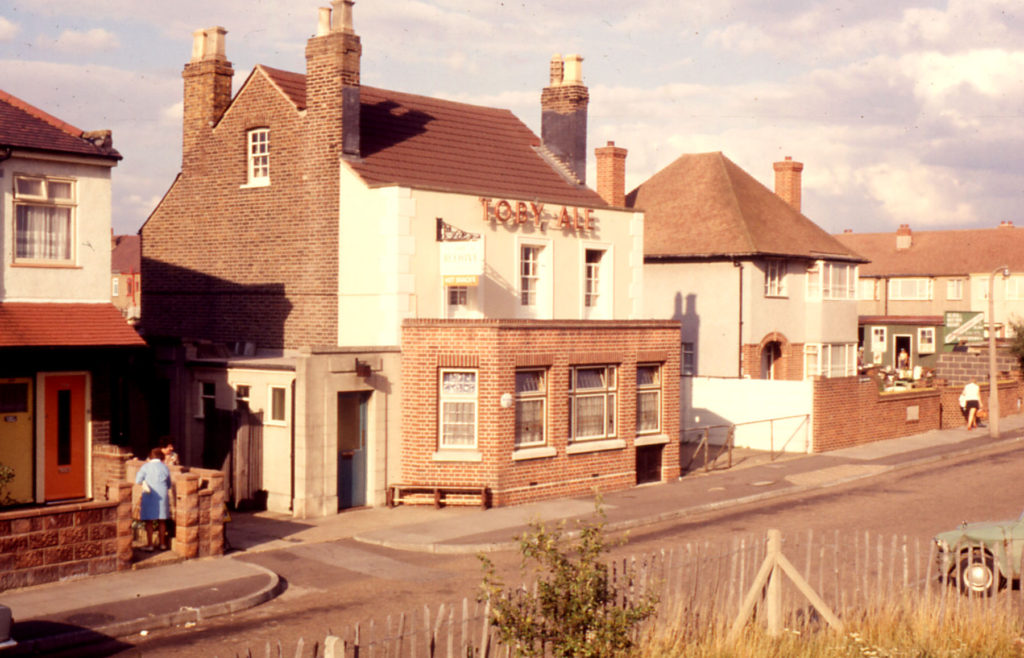 Beehive Public House, Commonside East, Mitcham, Surrey CR4. The pub was closed c. 2005.