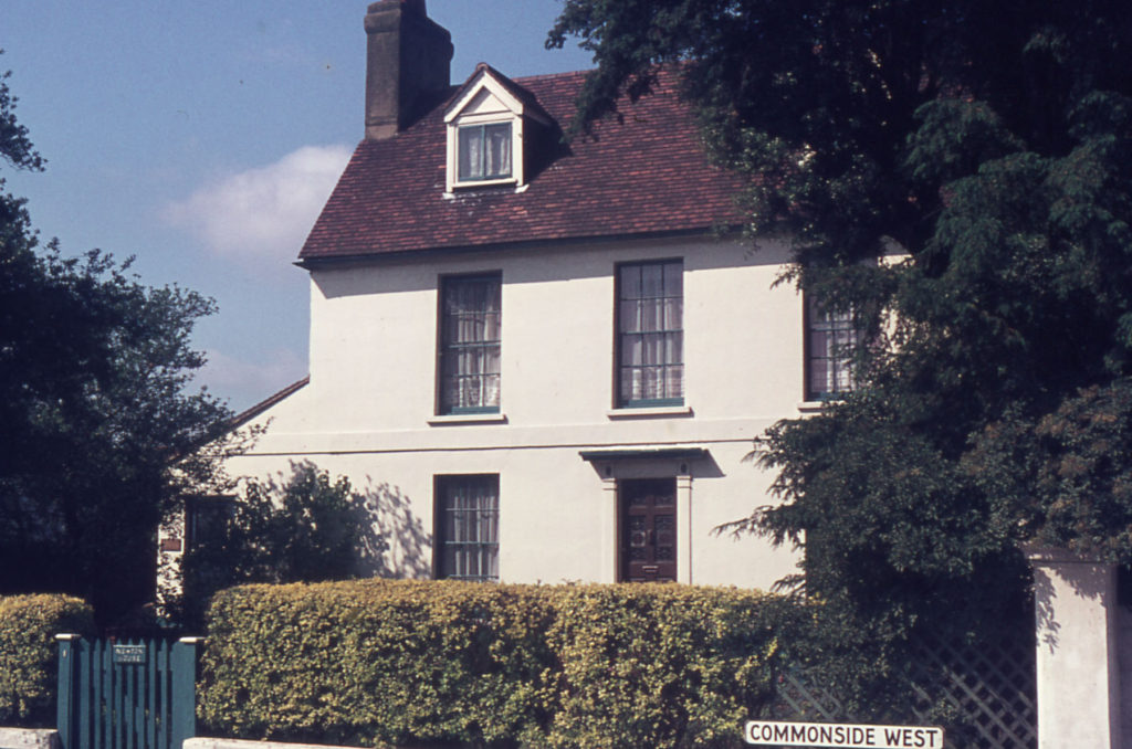 Newton House, 1 Commonside West, Mitcham, Surrey CR4. An early 18th century building. also known as Baker's house.