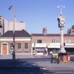 Jubilee Clock, Upper Green, Mitcham, Surrey CR4. Erected in 1898 to celebrate Victoria