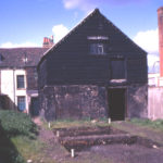 Rear of Site of 29 Upper Green east, Mitcham, Surrey CR4. Merton Historical Society dig.