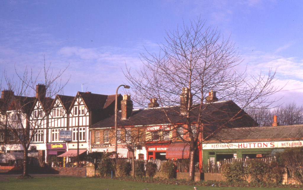 Northern side of Fair (Upper) Green West, Mitcham, Surrey CR4.