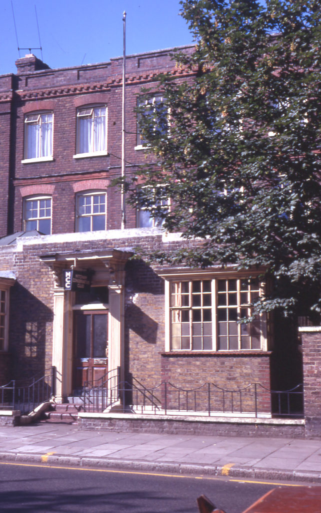 Durham House, Fair Green, Mitcham, Surrey CR4. c. 1722 Demolished 1970s.
