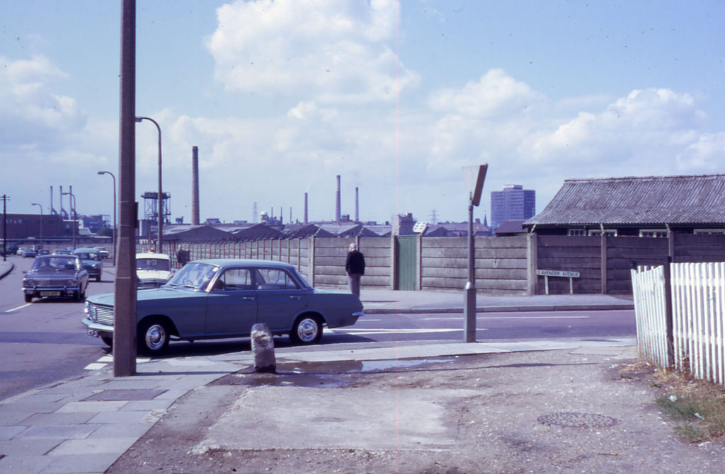 Junction of LavenderAvenue and Western Road, Mitcham, Surrey, CR4.