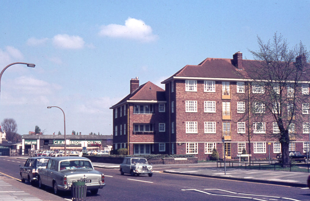London Road/Armfield Crescent, Mitcham, Surrey, CR4.