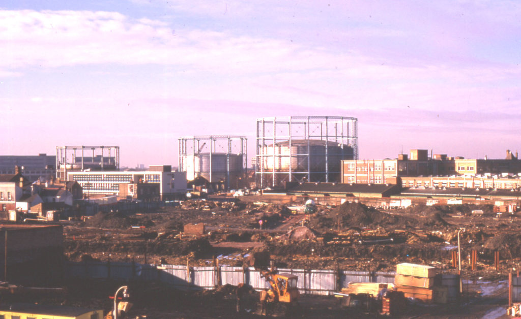 Redevelopment on site of Sibthorpe and Gladstone Roads, Mitcham, Surrey, CR4.