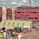 Mitcham Quadrant Site, Mitcham, Surrey, CR4. From rear of London Road shops.